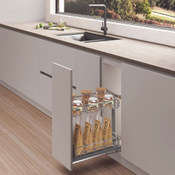 Giá gia vị Inox 304 Hafele Omero 547.10.066 450mm