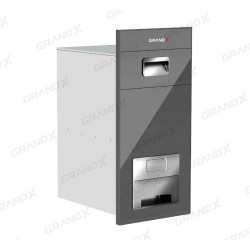 Thùng gạo mặt kính nút nhấn Grandx XR.G302G