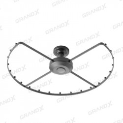 Giá treo trần góc tủ quần áo 270° GrandX XM.270A