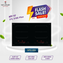 Bếp từ đôi Spelier STL 510S Plus lắp âm