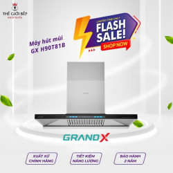 Máy hút mùi áp tường GrandX GX H90T81B