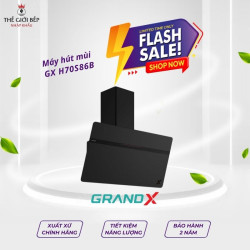 Máy hút mùi áp tường GrandX GX H70S86B