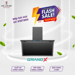 Máy hút mùi áp tường GrandX GX H90T88G