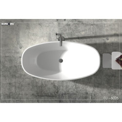 Bồn tắm CoCo EuroKing không massage EU-6026-1600 White