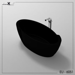 Bồn tắm EuroKing không massage EU-6051Nhám/Đen