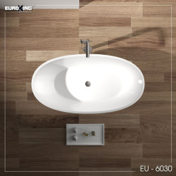 Bồn tắm Hoop EuroKing không massage EU-6030-1700 White
