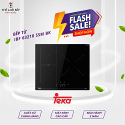 Bếp từ kết hợp vùng nấu Teka IBF 63210 SSM BK 112520050