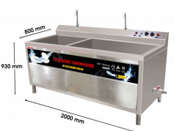 Máy Rửa Chén Bát Công Nghiệp Siêu Âm Texgio Ultrasonic Luxury TGU-2000XD
