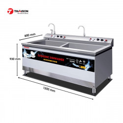 Máy Rửa Chén Bát Công Nghiệp Siêu Âm Texgio Ultrasonic Luxury TGU-1500XD