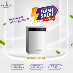 Máy rửa bát Malloca WQP12 J7209N E5