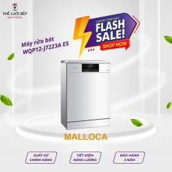 Máy rửa chén bát Malloca WQP12-J7223A