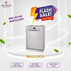 Máy rửa chén bát Malloca WQP12-J7201