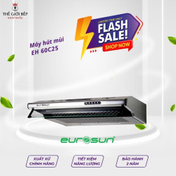 Máy hút mùi âm tủ tuần hoàn Eurosun EH 60C25