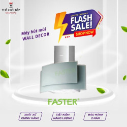 Máy hút mùi âm kệ FASTER WALL DECOR