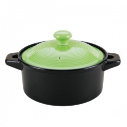 Nồi sứ dùng cho bếp từ ROYALCOOKS Molise 4L – Nắp xanh táo (RC-MO2712)