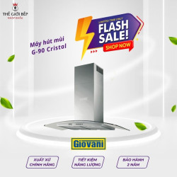 Máy hút khói khử mùi GIOVANI G-90 Cristal