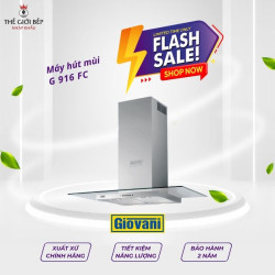 Máy hút khói khử mùi GIOVANI G 916 FC