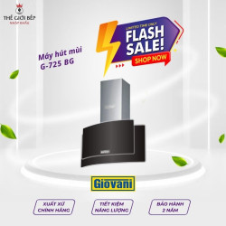 Máy hút khói khử mùi GIOVANI G-725 BG