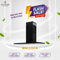 Máy hút khói khử mùi Malloca SLIM-K1522