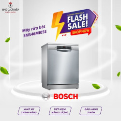 Máy rửa bát Bosch SMS46MI05E serie 4, độc lập