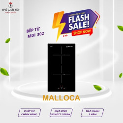 Bếp từ Domino kính âm 2 từ Malloca MDI 302
