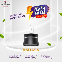Máy hút khói khử mùi Malloca SOPHIE K-500B