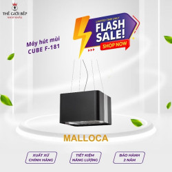 Máy hút khói khử mùi Malloca CUBE F-181