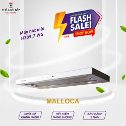 Máy hút khử mùi âm tủ Malloca H205.7 WG