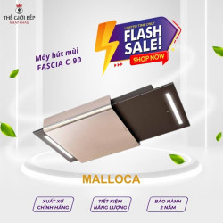Máy hút khói khử mùi âm trần Malloca FASCIA C-90