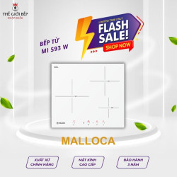 Bếp từ 3 vùng nấu Malloca MI 593 W