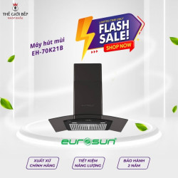 Máy hút khử mùi áp tường Eurosun EH-70K21B