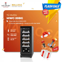 Tủ bảo quản rượu vang âm tủ/ Độc lập Malloca MWC-20BG