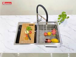 Chậu rửa chén bát Konox Overmount Series KN8248DOB