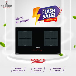 Bếp từ đôi Chefs EH-DIH666