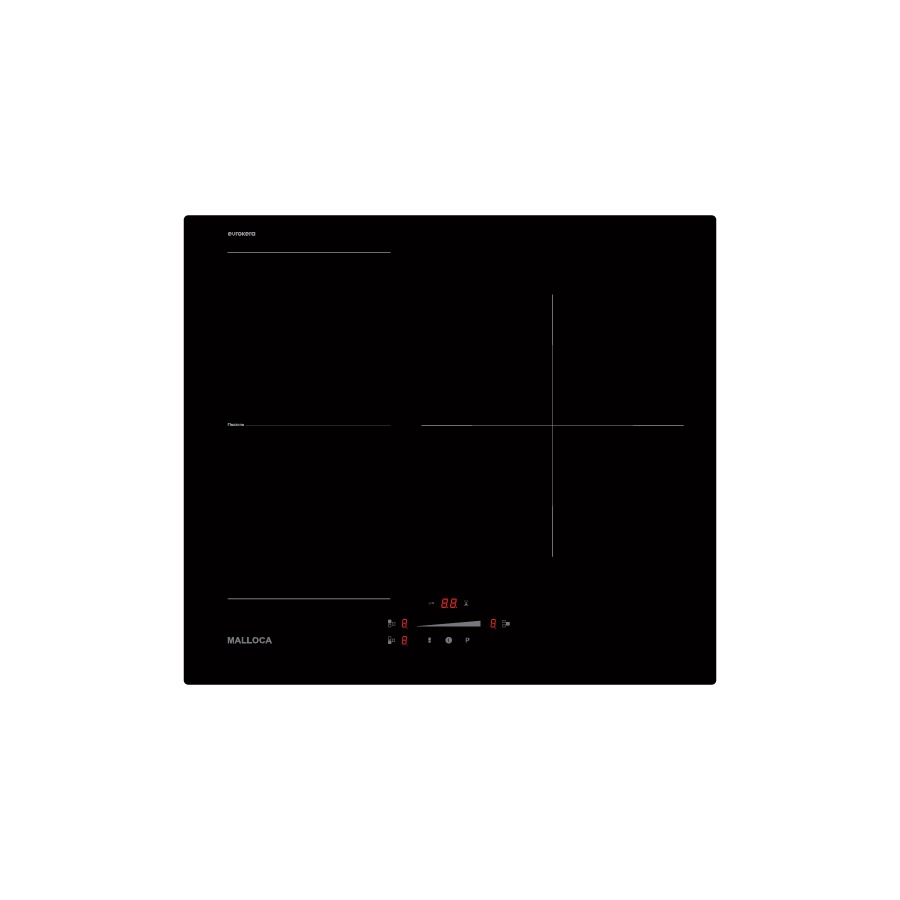 Bếp Kính Âm 3 Từ Malloca MI593FZ