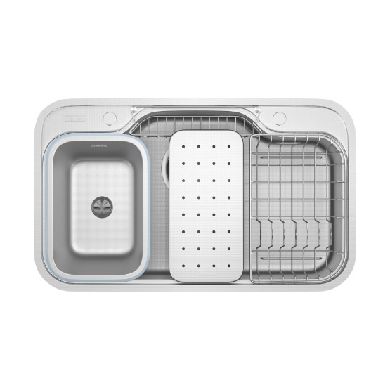 Chậu rửa bát Konox Dekor 8048SU Workstation Sink