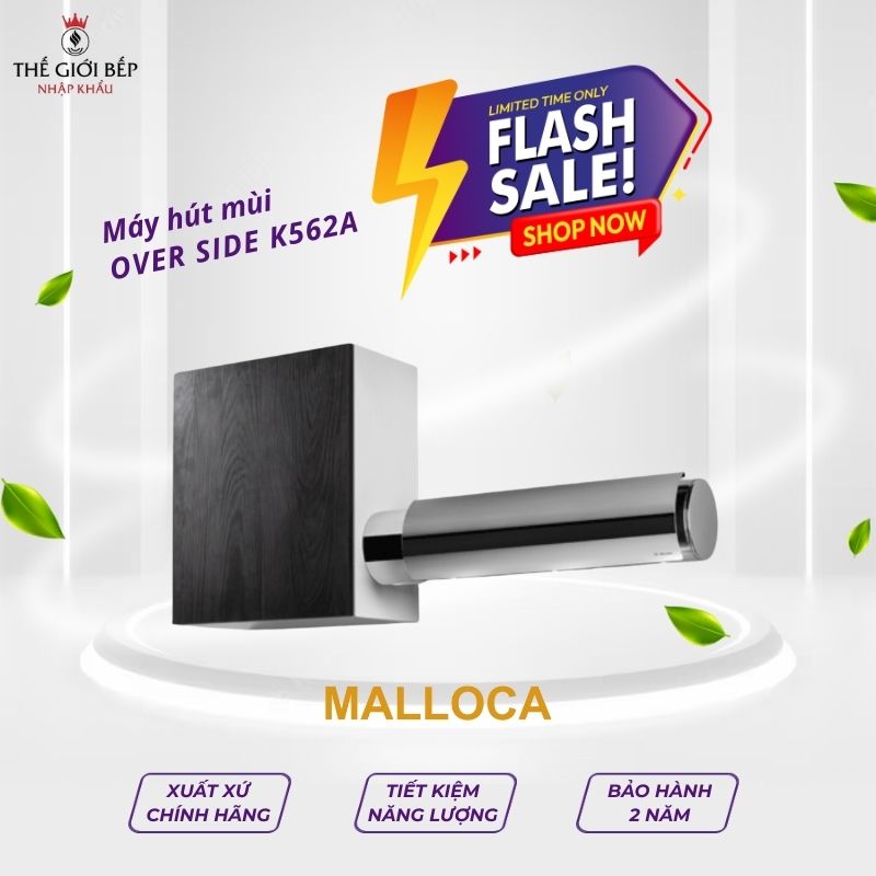 MÁY HÚT MÙI MALLOCA OVER SIDE K562A