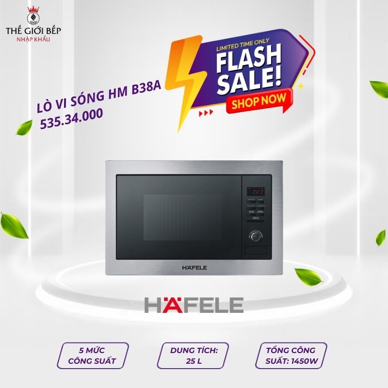 Lò vi sóng Hafele HM B38A 535.34.000