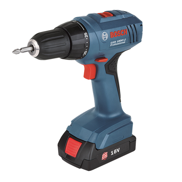 Máy khoan vặn bắt ốc vít dùng pin Bosch GSR 1800-LI 