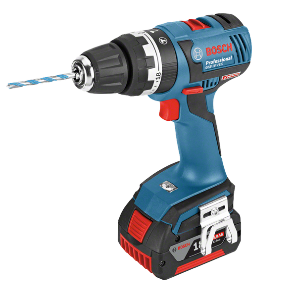 Máy khoan động lực dùng pin BOSCH GSB 18V-EC (Solo)