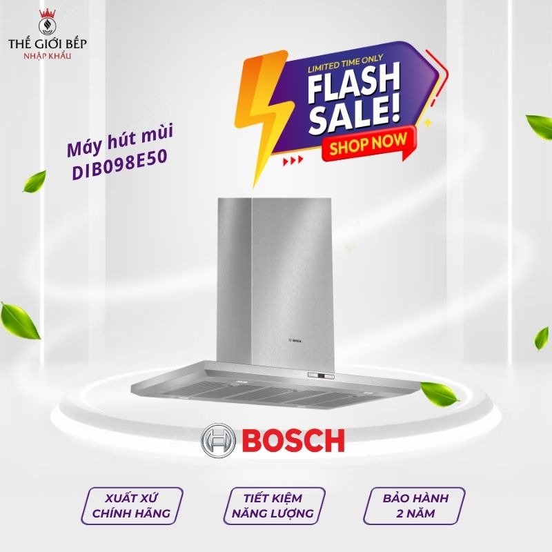 Máy hút khử mùi đảo Bosch DIB098E50