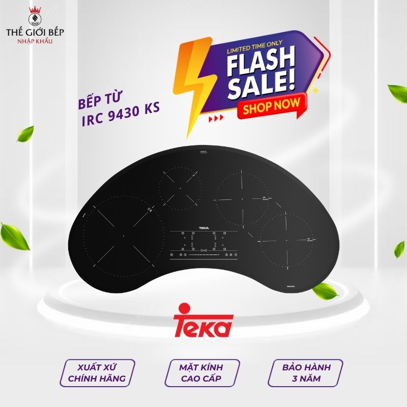 Bếp từ 4 vùng nấu Teka IRC 9430 KS 10210162