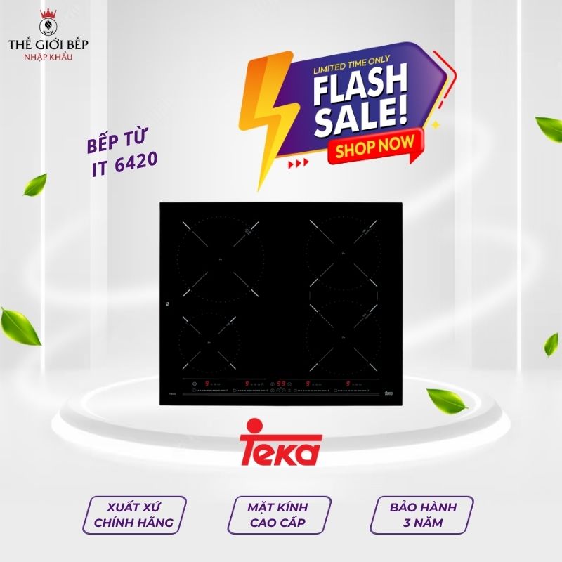 Bếp từ 4 vùng nấu Teka IT 6420