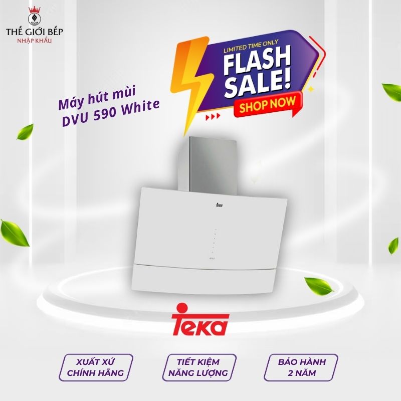 Máy hút khử mùi Teka DVU 590 White