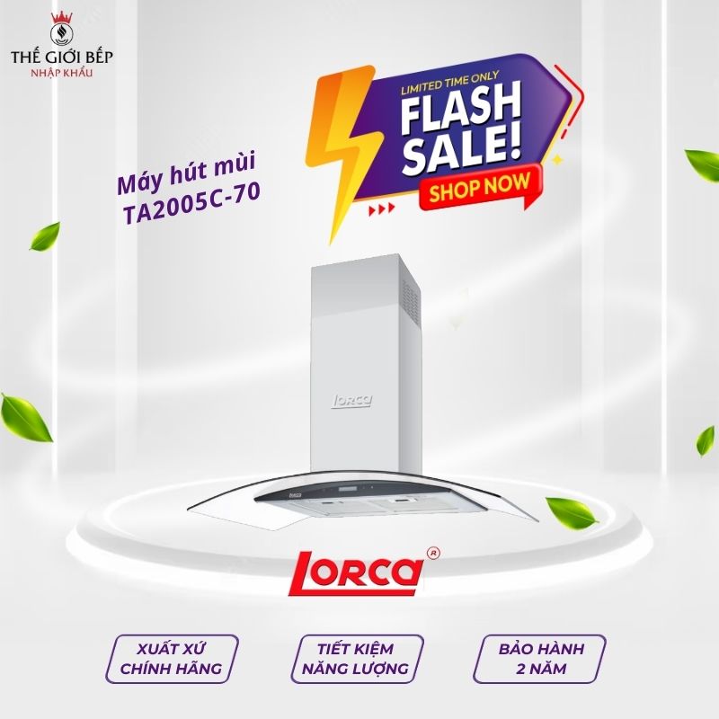 Máy hút mùi Lorca TA2005C-70