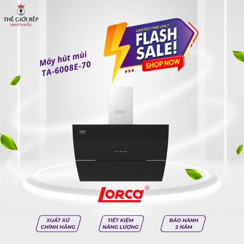 Máy hút mùi Lorca TA-6008E-70