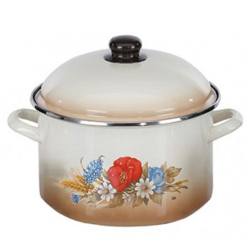 Nồi từ tráng men hoa  ELO Kornblume cao - 24cm