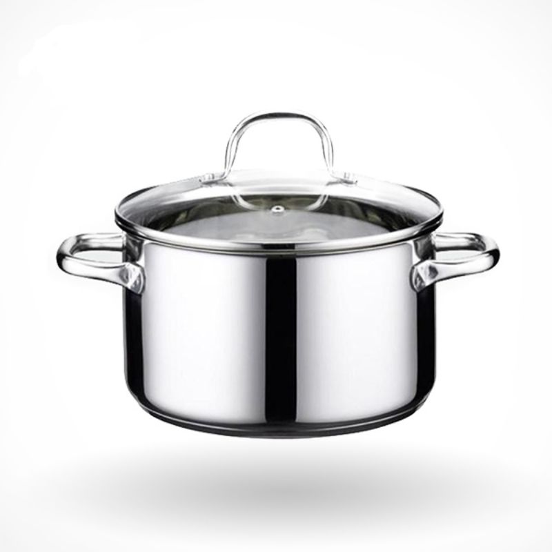 Nồi từ inox vung kính ELO Kallisto 28cm