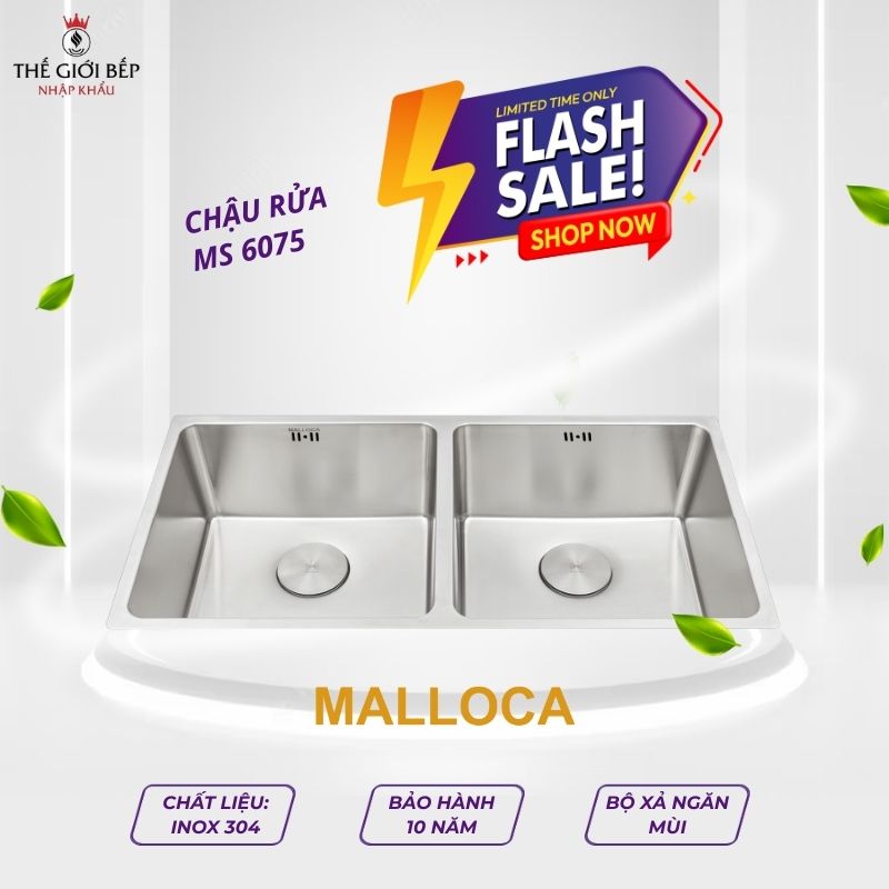 Chậu rửa chén bát MALLOCA MS 6075