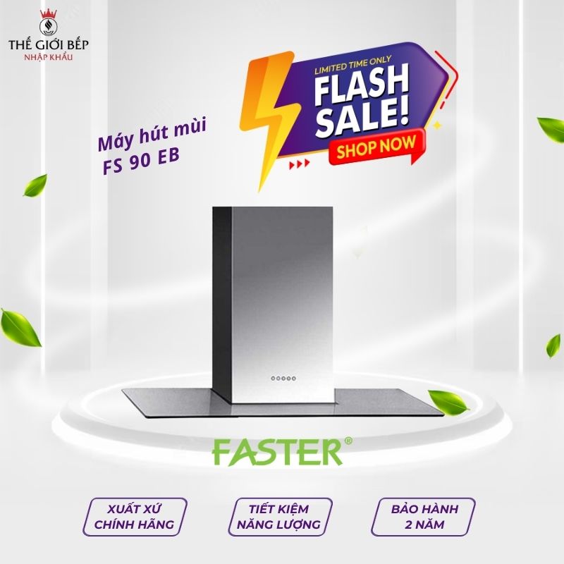 Máy hút khử mùi Faster FS 90 EB